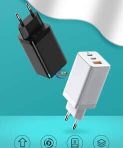 Gadget Baseus 65W GaN Charger Quick Charge 4.0 3.0 Type C PD USB Charger with QC 4.0 3.0 Portable Fast Charger For Laptop iPhone 12 Pro Enfield-bd.com 