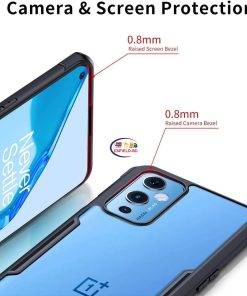 Xundd Case For Oneplus 9 Pro Shockproof Transparent Cover Protective Bumper Gadget Cases & Screen Protector