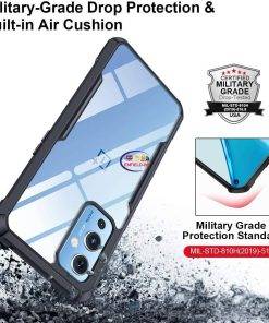 Xundd Case For Oneplus 9 Pro Shockproof Transparent Cover Protective Bumper Gadget Cases & Screen Protector