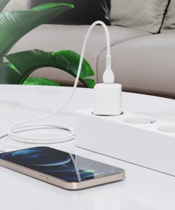 Alternative view of Hoco PD20W USB-C Fast Charging Adapter For iPhone 12 Pro Max 12Mini EU Plug 20W Phone Charger