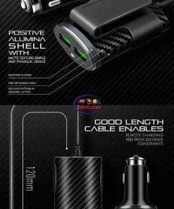 Enfield-bd.com Charger & Adapter LDNIO C502 Car Charger Charging With 4USB Ports Charging 