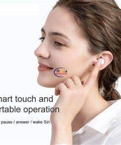 Enfield-bd.com Earphones / Headset MOMAX BT6 True Wireless Earbuds Bluetooth 5.0 In-ear Monitor Small Macaron Color Smart Technology Hands-Free Business Headset