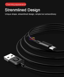 Gadget Charger & Adapter USAMS 1M 2A Micro USB Cable for Android Fast Charging Microusb Sync Cable Enfield-bd.com 