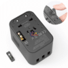 Gadget Charger & Adapter WIWU UA-303 Universal Plug Adapter Multi-function Travel Adapter Charger Enfield-bd.com