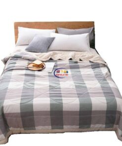 Home & Living Winter Summer Comforter Quilt Stirp Plaid Duvet for Air-Conditioning Washed Cotton Filler Enfield-bd.com 