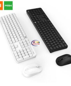 Computer Accessories & Peripherals Home & Living Xiaomi MIIIW RF Wireless Keyboard Mouse Set 2.4GHz 104 Keys Windows PC Mac Compatible Enfield-bd.com