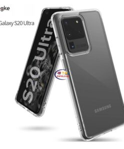 Gadget Cases & Screen Protector Ringke Fusion for Galaxy S20 Ultra Silicone Case Flexible Tpu and Transparent Hard PC Back Cover Hybrid Enfield-bd.com 
