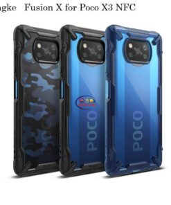 Gadget Cases & Screen Protector Ringke Fusion-X for Xiaomi Poco X3 NFC Case Transparent Hard PC Back Soft TPU Frame Hybrid Cover Enfield-bd.com