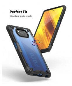 Gadget Cases & Screen Protector Ringke Fusion-X for Xiaomi Poco X3 NFC Case Transparent Hard PC Back Soft TPU Frame Hybrid Cover Enfield-bd.com 