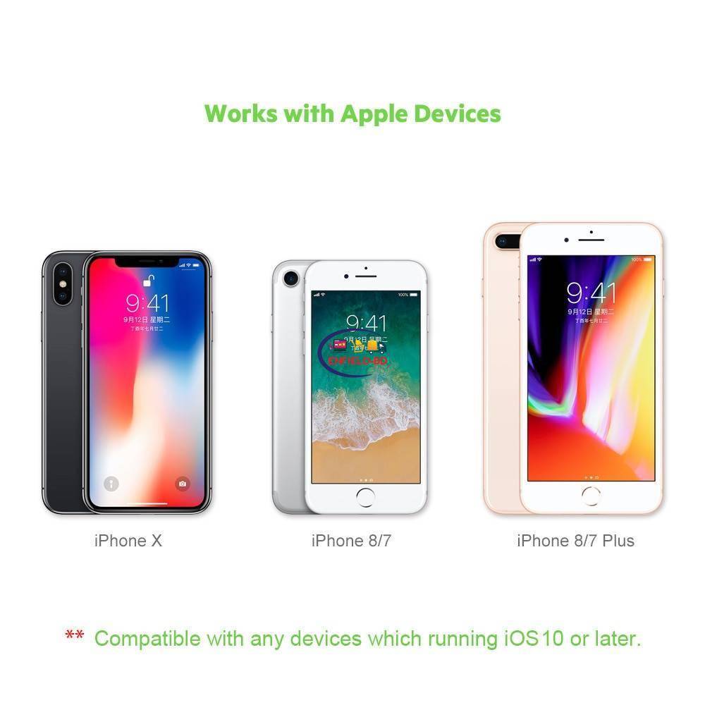 Gadget Cases & Screen Protector Belkin Audio+Charge Rockstar MFi-Certified 8pin Adapter Cable for iPhone X 8 7 Plus 6s for EarPods Headset F8J198bt Enfield-bd.com