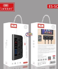 Gadget Earldom SC02 Digital Multifunctional Power Sockets with 4 USB ports Enfield-bd.com