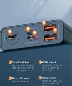 REMAX RPP-108 RIJI SERIES 20000MAH POWER BANK Enfield-bd.com