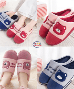 Home & Living Winter Cotton Slipper’s For Indoor Out Door Ladies Flat Slippers Home Cotton Slippers-women Shoes Flat Slippers Short Plush Slipper For Winter Keep Warm Enfield-bd.com 