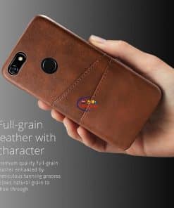 Gadget Cases & Screen Protector Google Pixel 3A 3A XL Case Retro Calf Grain PU Leather Slim PC Hard Cover For Google Pixel 3 3 XL 2 2 XL 4 Case Card Slots Enfield-bd.com