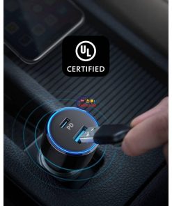 Health & Household Personal Care Anker 49.5W PowerDrive Speed+ 2 USB C Car Charger 30W PD Port for MacBook iPad iPhone 19.5W Fast Charge Port for S9/S8 Enfield-bd.com