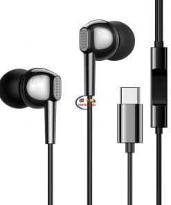 Gadget Earphones / Headset JOYROOM JR-EC02 Type-C Wired Earphone Sport Fashion Headsets Bass In-ear Earbuds Enfield-bd.com