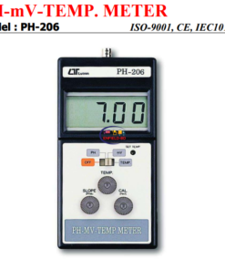 Industrial And Scientific Lab & Scientific Products LUTRON PH-206 DIGITAL PH/mV/TEMP Meter Tester Acidity-basicity Acid-alkali Enfield-bd.com