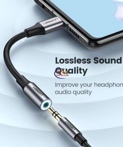 Enfield-bd.com Gadget Ugreen USB Type C to 3.5mm Jack Cable AUX Headphone Adapter Audio Cable For Huawei P40 pro Xiaomi Poco X3 Earphone Converter 