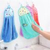 Enfield-bd.com Health & Household Kitchen & Dining Kitchen Hand Towel Thick Microfiber Hand Towel Bathroom Hanging Cloth Towel Soft Absorbent Fashion Housewife Gift Kitchen Hand Towel Comfortable