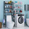 Home & Living Bathroom Commode and Washing Machine Storage Rack Stainless Steel Over Rack Toilet Cabinet Shelving Kitchen Bathroom Space Saver Shelf Enfield-bd.com
