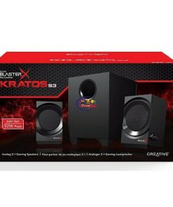 Enfield-bd.com Electronics Home Audio Creative Sound Blasterx Kratos S3 2.1 Gaming Speaker System Computer Speakers 46W RMS PC Speakers Analogue