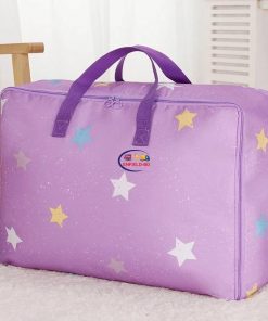Enfield-bd.com Industrial And Scientific Travel Accessories High Quality Folding Travel Bag Portable Storage Bag Cartoon Oxford Cloth Quilt Storage Bag Large-Capacity Travel Package Toy Organizing Bag Waterproof Package 