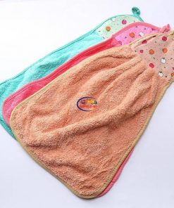 Enfield-bd.com Health & Household Kitchen & Dining Kitchen Hand Towel Thick Microfiber Hand Towel Bathroom Hanging Cloth Towel Soft Absorbent Fashion Housewife Gift Kitchen Hand Towel Comfortable