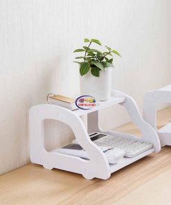 Computers Router Wall Mount Wifi Router Storage Rack TV Cabinet Set-Top Box Living Room Storage Holder Sitting Room Hanging Decorative Bedroom Enfield-bd.com 