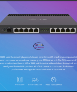Enfield-bd.com Computer Accessories & Peripherals Computers Mikrotik RB4011iGS+RM 10xGigabit Ethernet Rackmount Router 1XSFP OS L5 
