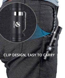 Enfield-bd.com Home & Living Ultra Bright LED Flashlight With LED lamp beads Waterproof Torch Zoomable 4 lighting modes Multi-function USB charging