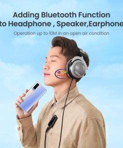 Enfield-bd.com Gadget UGREEN Bluetooth 5.0 Receiver USB DAC 3.5mm Wireless Audio Headphone Amplifier NFC aptX aptX HD QCC3034 Bluetooth 5.0 Adapter 
