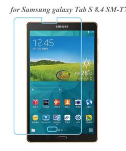Enfield-bd.com Gadget Cases & Screen Protector Screen Protector for Samsung Galaxy Tab S 8.4 Tempered Glass 0.3mm 9H Film for 8.4inch Samsung SM-T700 SM-T705 HD Clear Glass 
