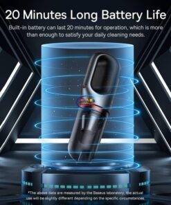 Enfield-bd.com Bike & Car Home & Living Baseus A7 Wireless Car Vacuum Cleaner 6000Pa 500ml Dust Capacity For Household Auto Cleaning