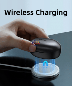 Enfield-bd.com Gadget Wireless Earbuds Baseus W11 TWS Black Bluetooth 5.0 Earphones Wireless Headphones Waterproof Support wireless charging Fast charging