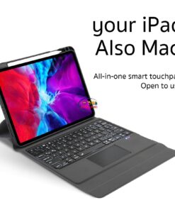Enfield-bd.com Gadget COTEetCI SLIM PRO Backlit Bluetooth Keyboard Case for iPad 8th Pro2020th 11 air3th/4th 10.2″ 10.5″ 10.9″ 