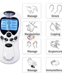 Enfield-bd.com Others Home & Living Digital Therapy Machine 8 Models English Electric Herald Tens Acupuncture EMS Body Massage Digital Therapy Dual Output Machine for Back Neck Foot Care