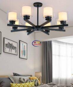 Tools & Home Improvement Tools & Machinary Farmhouse Chandelier Wagon Wheel Modern Ceiling Lamp For Living Room Dining Bedroom Vintage Home Black Silver Light Fixtures E27 Enfield-bd.com