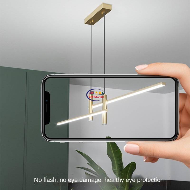 Enfield-bd.com Tools & Home Improvement Tools & Machinary Modern Minimalist LED Pendant Lights Black Gold for Kitchen Table Dining Room Chandelier Home Decor Lighting Fixture Luster Lamp
