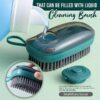 Enfield-bd.com Home & Living Multifunctional Cleaning Brush Household Multifunctional Hydraulic Cleaning Brush Kitchen Washing Brush Replaceable Brush Head Liquid Washing Brush