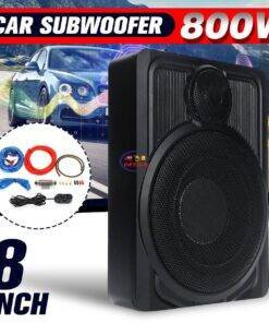 Enfield-bd.com Bike & Car Home & Living NEW 600W/800W 10 Inch Car Amplifier Subwoofer Car Audio Slim Under Seat Active Subwoofer Bass Speaker Car Subwoofers Woofer 