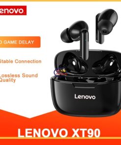 Enfield-bd.com Gadget Wireless Earbuds Original Lenovo XT90 TWS True Earphones Wireless Bluetooth 5.0 Touch Control Earbuds Headset Headphones With 300mAh Charging Box