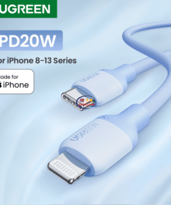 Enfield-bd.com Gadget UGREEN 20W PD USB C Cable for iPhone 13 12 11 Pro Max Mini MFi Type C Fast Charging for iPhone Charger Silicone Lightning Cable 