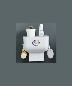 Enfield-bd.com Home & Living Waterproof Tissue Paper Dispenser and Shelf Creative Storage Box