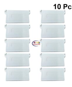 Enfield-bd.com Home & Living 10PCS 89mm Vertical Blind Plastic Bottom Portable Plates Vertical Curtain Decor Weights Slats Fittings Roller Accessories