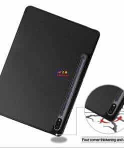 Enfield-bd.com Gadget Cases & Screen Protector Business case for Galaxy Tab S7 soft cover SM-T870 SM-T875 shock proof shell with pen slot holder
