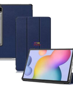 Enfield-bd.com Gadget Cases & Screen Protector Tablet Case for Samsung Galaxy Tab S8+ S8 Plus SM-X800 X806 Tab S7 FE 5G T730 SM-T735 S7 Plus S7+ T970 T975 12.4″ Leather Cover 