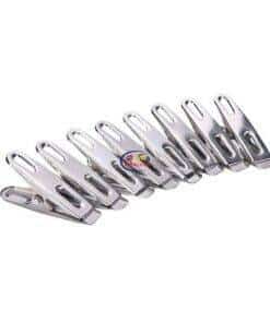 Enfield-bd.com Home & Living 20Pcs Clip Hanger Stainless Steel Clothes Drying Hanger Antiskid Windproof Clip Underwear Towel Metal Clip Laundry Sock Hanging Pins