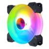 Enfield-bd.com Home & Living Computer Case PC Cooling Fan RGB Adjust 120mm Quiet + IR Remote New Computer Cooler RGB CPU Case Fan Four In One