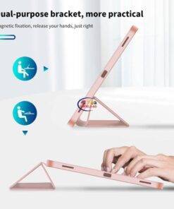 Enfield-bd.com Gadget Cases & Screen Protector Galaxy Tab S7 case for Samsung Tab S7 Plus Case with Pencil holder SM-t870 t875 SM-t970 t975 11/12.4 inch Auto Sleep 