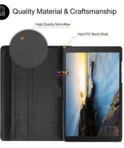 Enfield-bd.com Gadget Cases & Screen Protector Stand Leather Case for Galaxy Tab A 8.0 2019 Cover for Tab A 8.0 inch SM-T295 T290 T297 Tablet